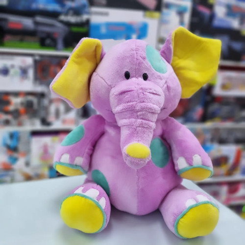 عروسک فیل نیکی بنفش