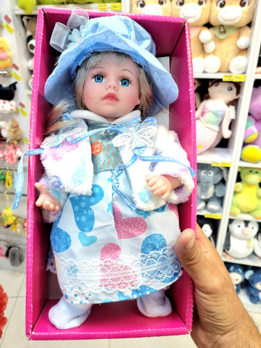 عروسک دختر جعبه ای طرح موزیکال